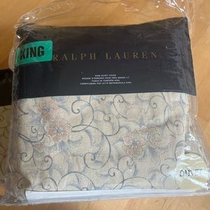 *NEW* RALPH LAUREN DUVET AND SHAMS